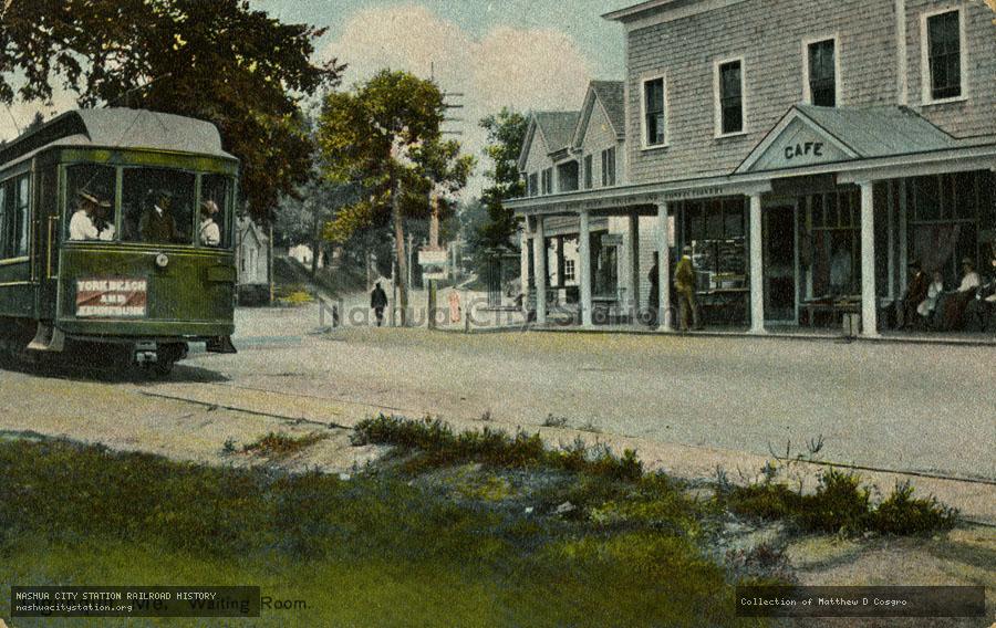 Postcard: Ogunquit, Maine, Waiting Room